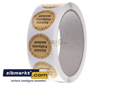 Ansicht hinten Fluke 2145963 Prfetiketten 30mm 1239 (VE250)