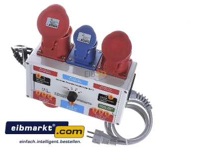 Ansicht oben vorne Fluke 1343 Drehstromadapter VLP5 