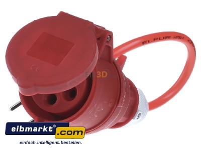 Frontansicht Fluke 1240 Drehstromadapter 16A 
