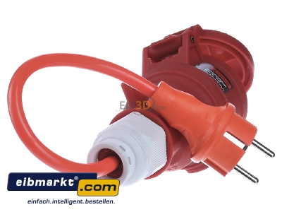 Ansicht hinten Fluke 1240 Drehstromadapter 16A 