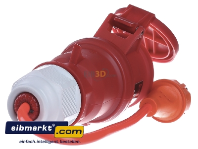 Ansicht hinten Fluke 1241 Drehstromadapter 32A 