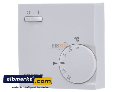 Frontansicht Eberle Controls RTR-E 6763/24V Raumtemperaturregler 