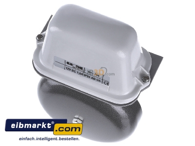 View up front Grothe 22540 Vibrating bell 105dB 12VDC
