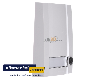 View on the left Grothe DOMOLUX WS/SW Doorbell surface mounted with name plate
