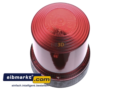 Ansicht oben hinten Grothe DSL 7302 Drehspiegelleuchte rot 12/24V 160U/min 