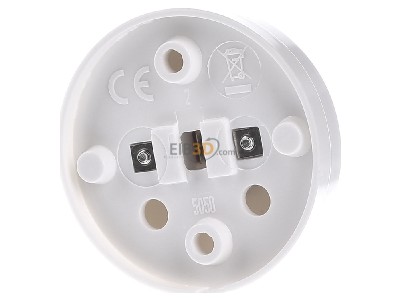 Back view Grothe KKO 5050 Door bell push button surface mounted 
