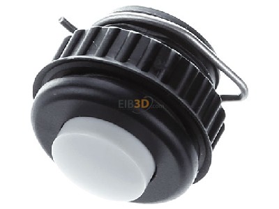 Ansicht oben vorne Grothe PROTACT 380 KS Klingeltaster rund 11,5mm Knopf ws-gr,H�lse sw 