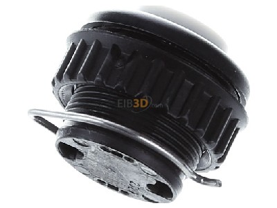Ansicht oben hinten Grothe PROTACT 380 KS Klingeltaster rund 11,5mm Knopf ws-gr,H�lse sw 