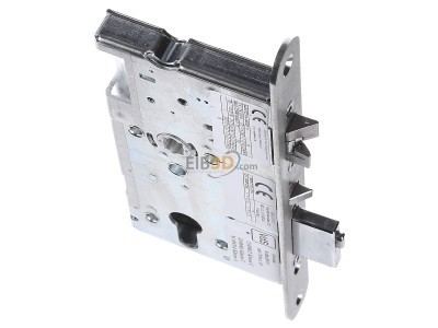 Ansicht oben links Assa Abloy effeff 609-502PZ 1 Mediator Schloss Vollblatt,Dornm.55mm 