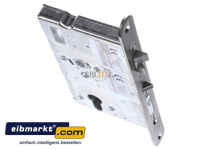 Ansicht oben links Assa Abloy effeff 609-702PZ 1 Mediator Schloss Vollblatt,Dornm.65mm 