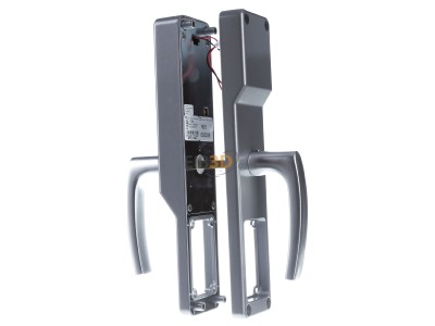 Ansicht rechts Assa Abloy effeff 495-11-8 si Ausf.A Codeschlo�aufsatz silbermetallic 