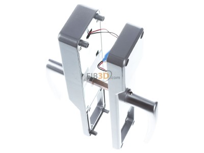 Ansicht oben rechts Assa Abloy effeff 495-11-8 si Ausf.A Codeschlo�aufsatz silbermetallic 