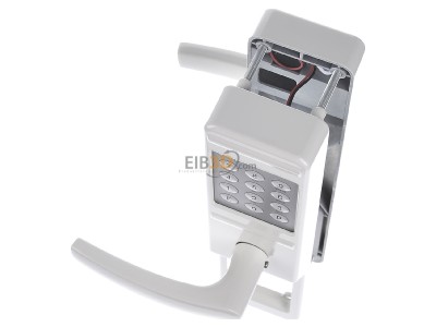 Ansicht oben vorne Assa Abloy effeff 495-11-8 Ausf.B Codeschloaufsatz ohne Rosette 