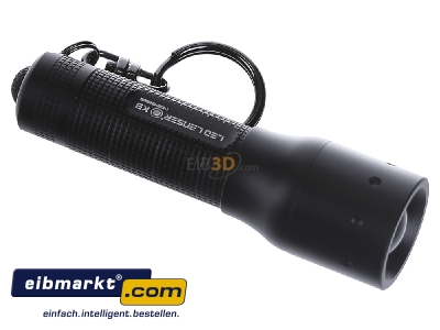 View top left Zweibrder K3 #8313 Pocket torch 68mm black
