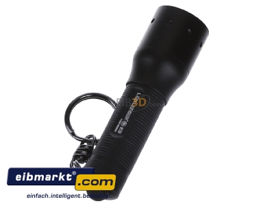 Top rear view Zweibrder K3 #8313 Pocket torch 68mm black
