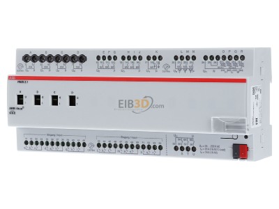 Front view ABB RM/S2.1 EIB, KNX binary input 18-ch, 
