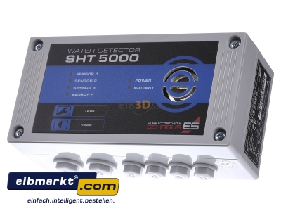 Front view Schabus SHT 5000 Water detector for hazard detection
