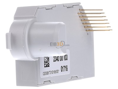 View on the right Gira 234000 EIB, KNX relay module for smoke detector, 
