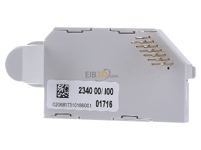 Back view Gira 234000 EIB, KNX relay module for smoke detector, 
