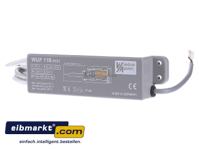 Frontansicht WindowMaster WUF 110 01 Motor-Interface 230VAC/24VDC 