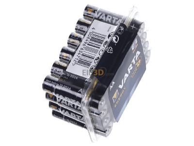 View top left Varta 4106 Pack 24 Battery Mignon 2800mAh 1,5V 
