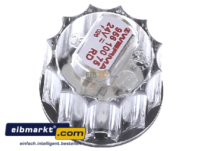 View top right Werma 956.100.75 Single LED red
