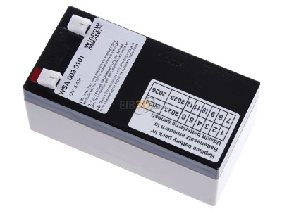 Ansicht oben hinten WindowMaster WSA 003 0101 Akku fr WSC 204 12V 3,4Ah 