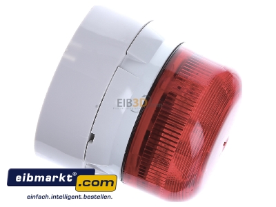 Ansicht oben links Ei Electronics SAB300 rt Blitzleuchte rot 230V 