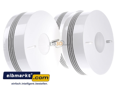 View on the left Hager TG553A Optic fire detector
