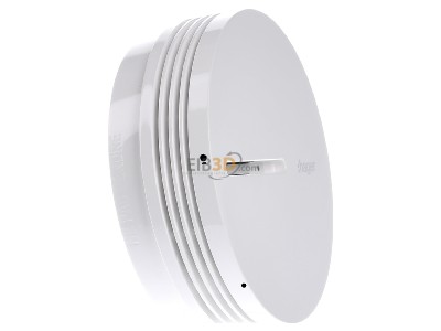View on the left Hager TG600AL Optic fire detector 
