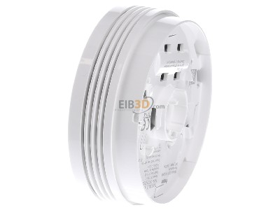 View on the right Hager TG600AL Optic fire detector 
