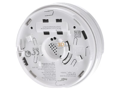 Back view Hager TG600AL Optic fire detector 
