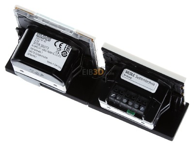 Ansicht oben hinten Jung SI AI LS 6 W Audio-Innenstation m.Beschriftungsfeld 