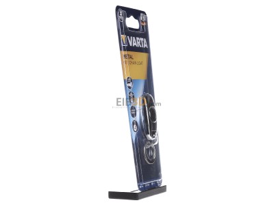 Ansicht links Varta LEDMETALKEYCHAINBLI1 Schlsseltaschenlampe mit Batterie 