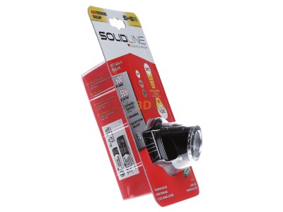 View on the left Ledlenser SH6R Flashlight rechargeable black 
