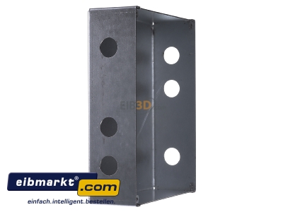 View on the left Grothe UPK 845/855 Recessed mounted box for doorbell

