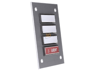 View on the left Grothe ETA 804 EV1 Doorbell panel 4-button 
