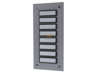 Front view Grothe ETA 808 EV1 Push button panel door communication 
