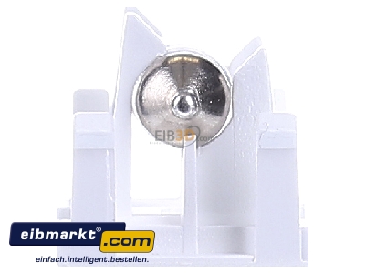 Ansicht rechts Siedle&Shne 007029 Lampenhalter ws fr Soffittenlampe 