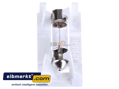 Ansicht oben links Siedle&Shne 007029 Lampenhalter ws fr Soffittenlampe 