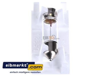 Ansicht oben rechts Siedle&Shne 007029 Lampenhalter ws fr Soffittenlampe 