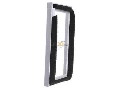 View on the right Siedle KR 611-2/1-0 SM Mounting frame for door station 2-unit 
