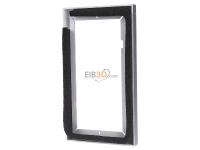 Back view Siedle KR 611-2/1-0 SM Mounting frame for door station 2-unit 
