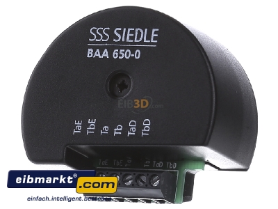Front view Siedle&S�hne BAA 650-0 Distribute device for intercom system
