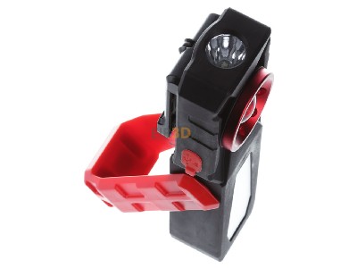 View top left AccuLux 491090 Flashlight 169mm rechargeable 
