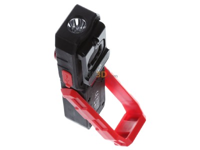 View top right AccuLux 491090 Flashlight 169mm rechargeable 
