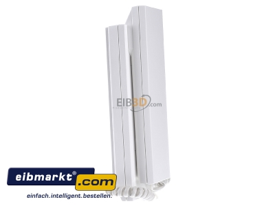 View on the left Ritto 1663073 Intercom system phone white
