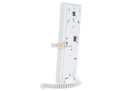 View on the right Ritto 1763070 Intercom system phone white 
