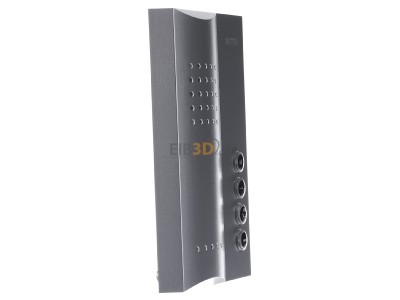 View on the left Ritto 1713220 Intercom system phone silver 
