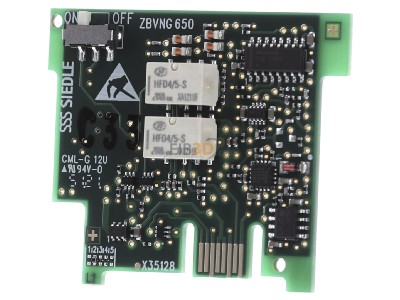Front view Siedle ZBVNG 650-0 Expansion module for intercom system 

